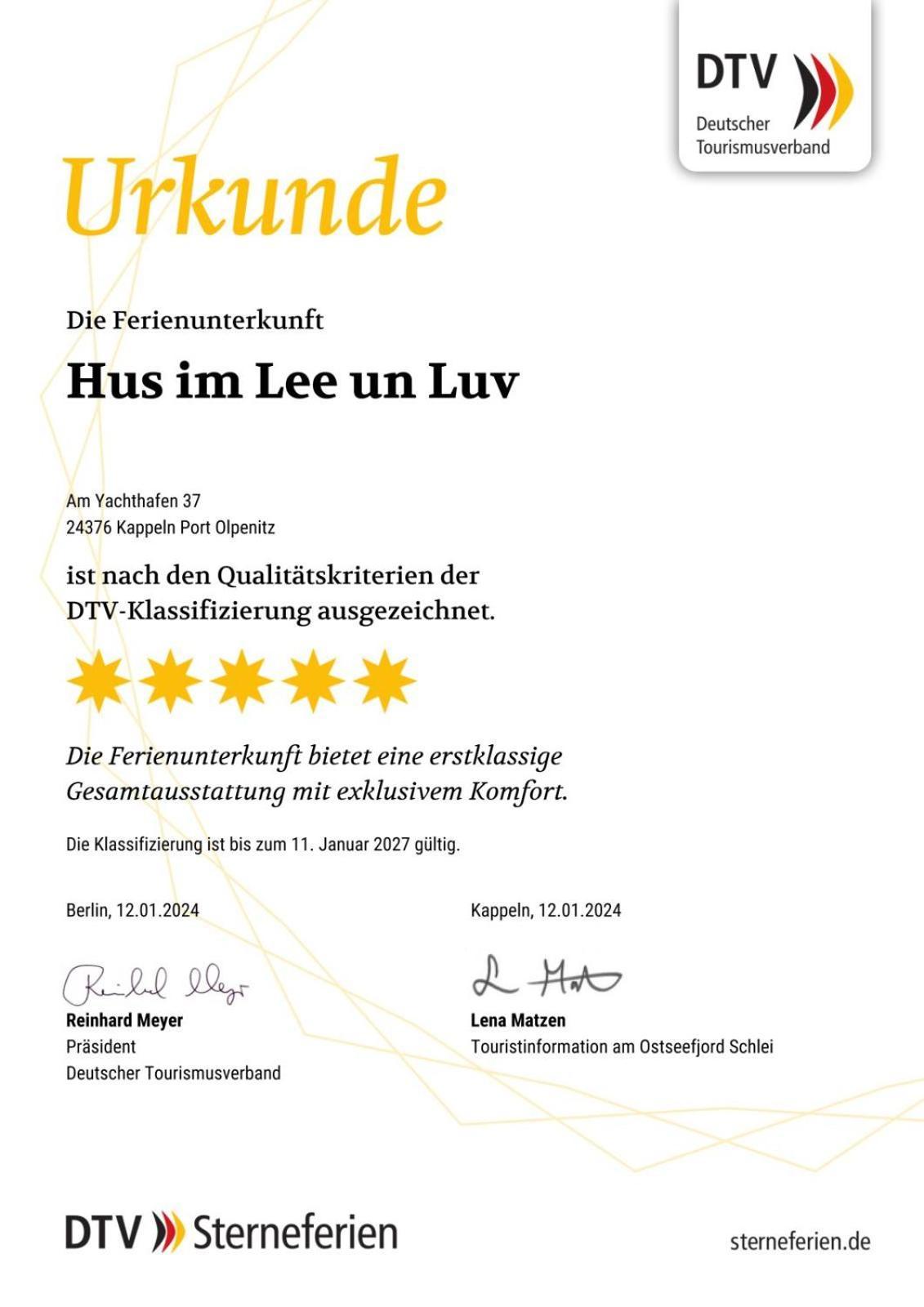 Hus Im Lee Un Luv Villa Olpenitz Buitenkant foto